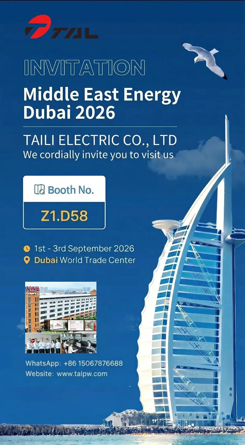 Djupt rotad i kraftöverföring och distribution, TAILI visar upp solid styrka vid Middle East Energy Dubai 2026